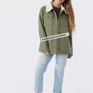 Hang Ten Ladies’ Green Utility Jacket NEW